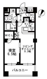 シャンピアグランデ深沢 416 間取り図