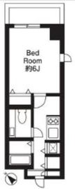 ミリアレジデンス赤坂 603 間取り図