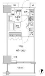 パークハビオ渋谷本町レジデンス 804 間取り図