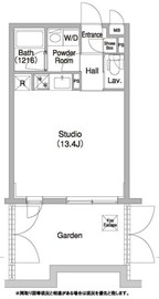 コンフォリア学芸大学 102 間取り図