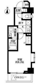 プレール・ドゥーク潮見2 601 間取り図