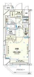 コンシェリア門前仲町 9階 間取り図