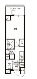 アルバ両国 203 間取り図