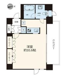 アゼリアテラス新宿 3階 間取り図