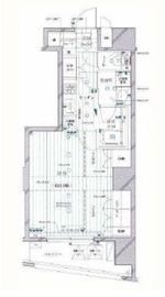 グラーサ西麻布 2階 間取り図