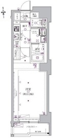 クレイシア三田 12階 間取り図