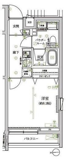 アルテシモレンナ 3階 間取り図