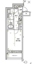 アルテシモレンナ 1階 間取り図