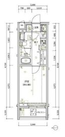 アルテシモレンナ 2階 間取り図