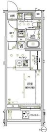 アルテシモレンナ 1階 間取り図