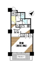 六本木ビュータワー 12階 間取り図