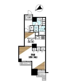 六本木ビュータワー 12階 間取り図