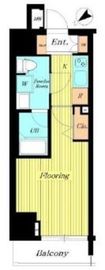 アクサス汐留 9階 間取り図
