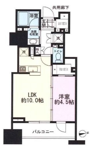 クラッシィハウス神田錦町 6階 間取り図