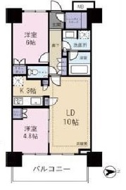 浅草タワー 23階 間取り図