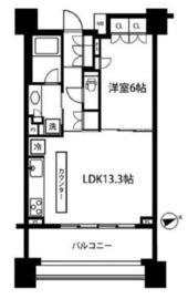 パークハウス代々木公園ラフィナート 11階 間取り図