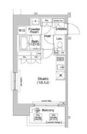 コンフォリア東池袋イースト 502 間取り図