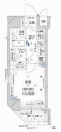 コンシェリア新橋 5階 間取り図