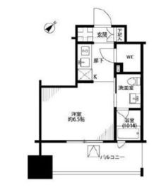 ベルファース水天宮前 902 間取り図