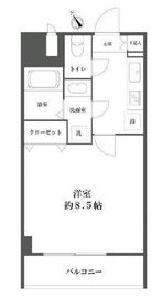 エルフラット田町 803 間取り図