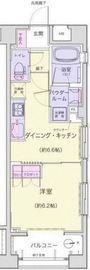 プレジール新宿大久保 2階 間取り図
