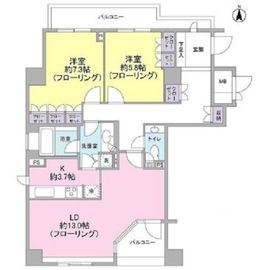 フォリア白金 3階 間取り図