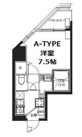 S-RESIDENCE蔵前 (エスレジデンス蔵前) 201 間取り図
