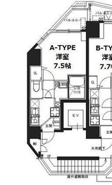 S-RESIDENCE蔵前 (エスレジデンス蔵前) 401 間取り図