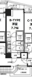 S-RESIDENCE蔵前 (エスレジデンス蔵前) 202 間取り図