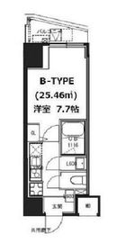 S-RESIDENCE蔵前 (エスレジデンス蔵前) 302 間取り図