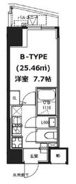 S-RESIDENCE蔵前 (エスレジデンス蔵前) 402 間取り図