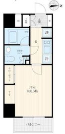 ログ両国 9階 間取り図