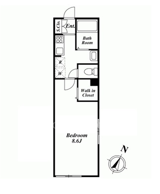 UTOPIA長者丸 201 間取り図