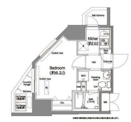 コンフォリア西蒲田 401 間取り図