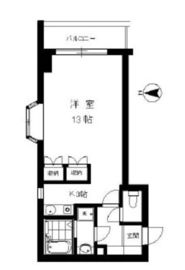 シティプラザ恵比寿 7階 間取り図