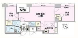 東神田テラスレジデンス 1304 間取り図