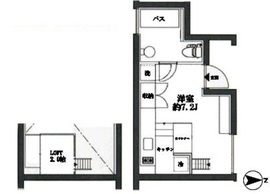 サンフェル恵比寿 103 間取り図