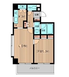 KDXレジデンス代官山2 501 間取り図