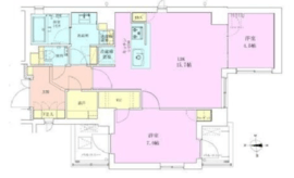広尾レジデンス壱番館 201 間取り図