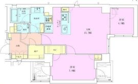 広尾レジデンス壱番館 301 間取り図