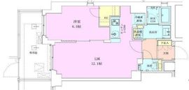 広尾レジデンス壱番館 102 間取り図