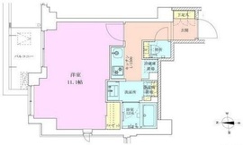 広尾レジデンス壱番館 303 間取り図