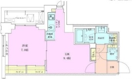 広尾レジデンス壱番館 204 間取り図