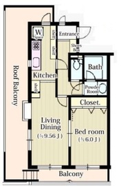 メゾン諏訪山 301 間取り図