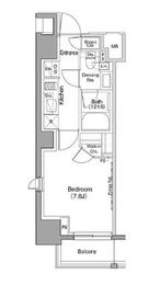 ザ・パークハビオ巣鴨 401 間取り図