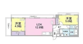 日本橋浜町Fタワー 18階 間取り図