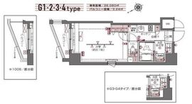 ZOOM白金高輪 10階 間取り図