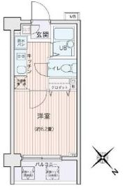 エコロジー都立大学レジデンス 421 間取り図