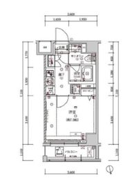 アルテシモモーレ 6階 間取り図