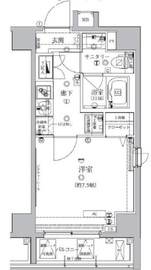 アルテシモモーレ 1階 間取り図